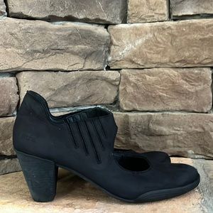 Arche Black Nubuck Mary Jane Pumps / SZ 41 or 9.5